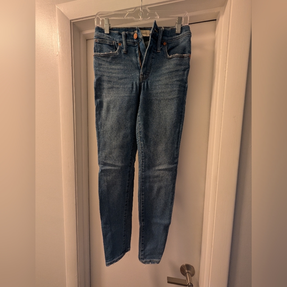 Madewell Women's Skinny Jeans in Medium Blue
